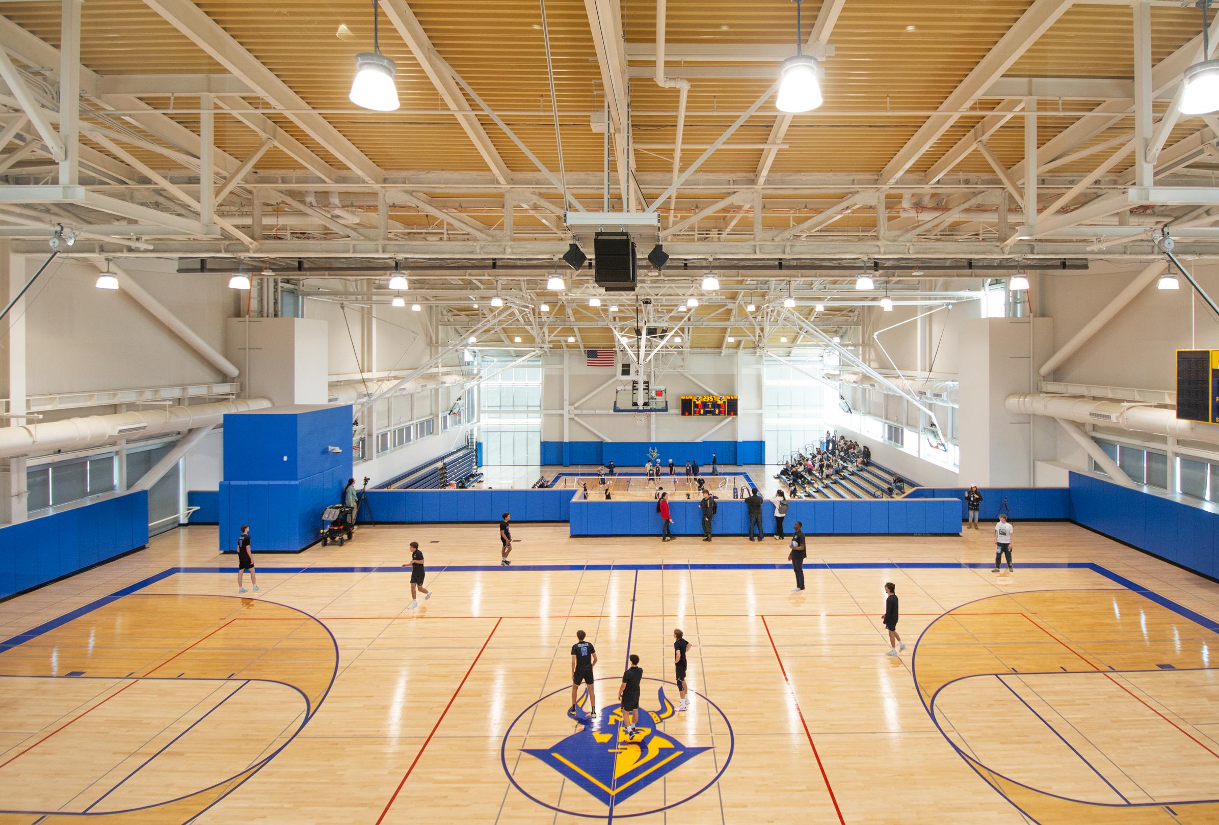 Santa Monica High School Gold Gym